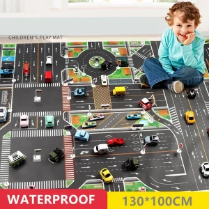 Baby Play Mat City Traffic Car Park